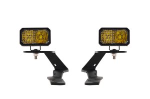 Ford Ranger LED Light Pods - Diode Dynamics - Stage Series Ditch Light Kit - Yellow - `19-`23